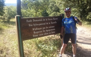 Vtt à Sainte Baune