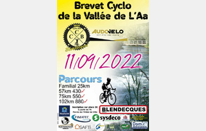 Brevet Cyclo de la Vallée de l'Aa
