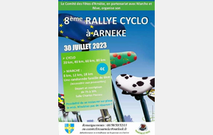 8eme Rallye cyclo d'Arneke 
