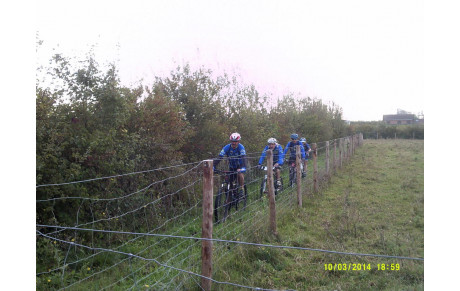 repérage parcourt VTT rando des remparts