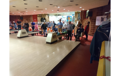 Repas du club au Bowling