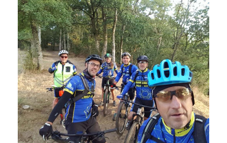 Sortie Club VTT dans les Alpes Mancelles