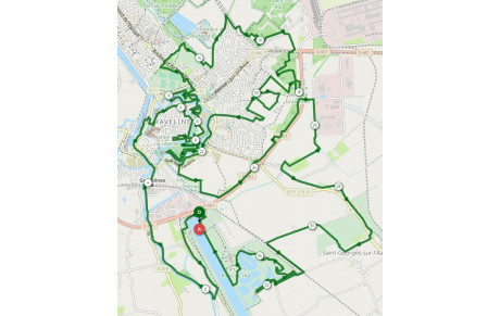 Présentation du parcours 35kms VTT